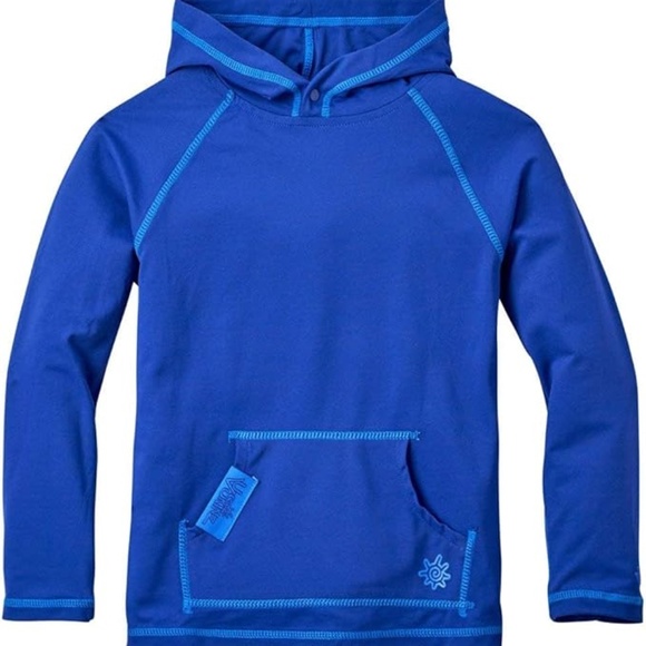 UV Skinz Boys’ Pullover Hoodie, UPF 50+ Sun Protection – Boys Size 5 - Picture 4 of 5